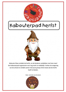 Kabouterpad herfst