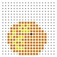 kralenplank sinaasappel klein